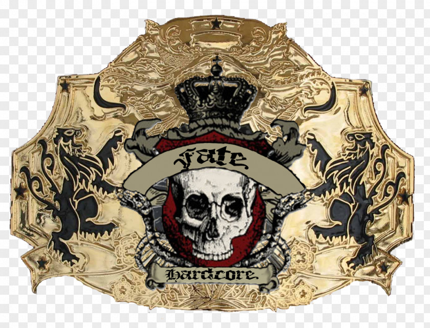 Skull Outerwear Championship Belt Professional Wrestling PNG