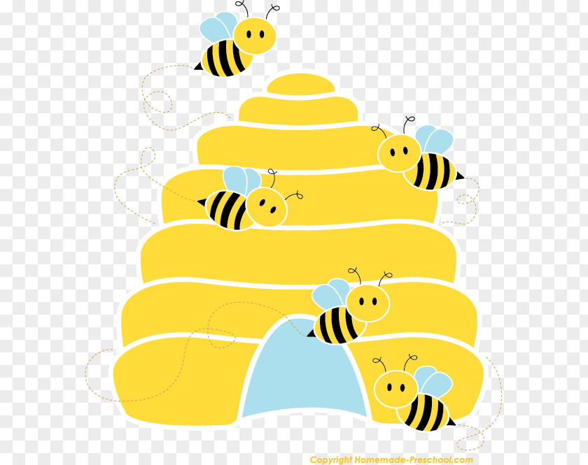 Bees Clipart Beehive Bumblebee Clip Art PNG