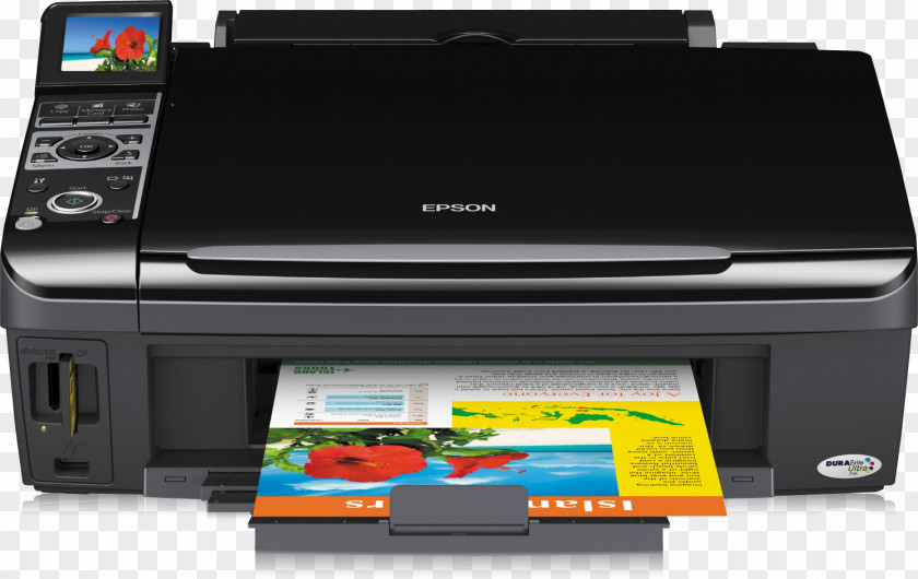 Photo Printer Multi-function Epson Inkjet Printing Ink Cartridge PNG