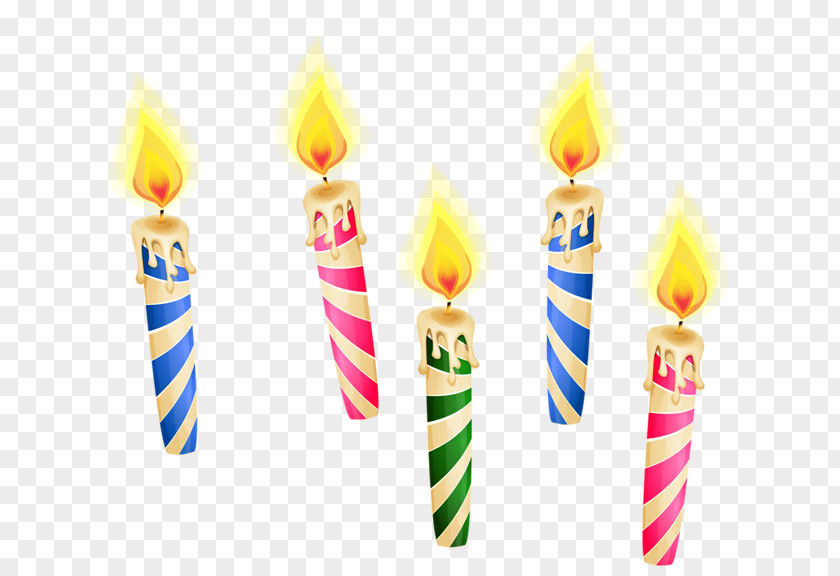 Birthday Cake Candle Happy PNG