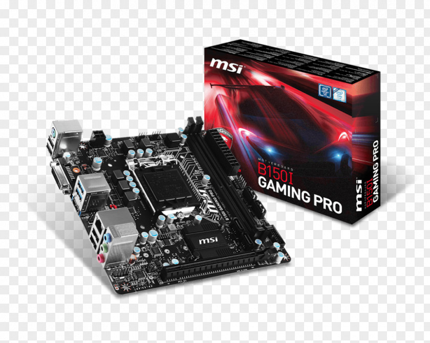 Dragon Msi LGA 1151 Motherboard Skylake Mini-ITX MSI B150I Gaming Pro AC PNG