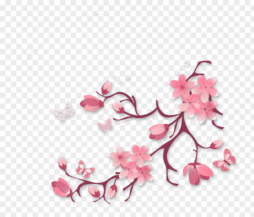 Happy Spring Flower Diagram Clip Art PNG