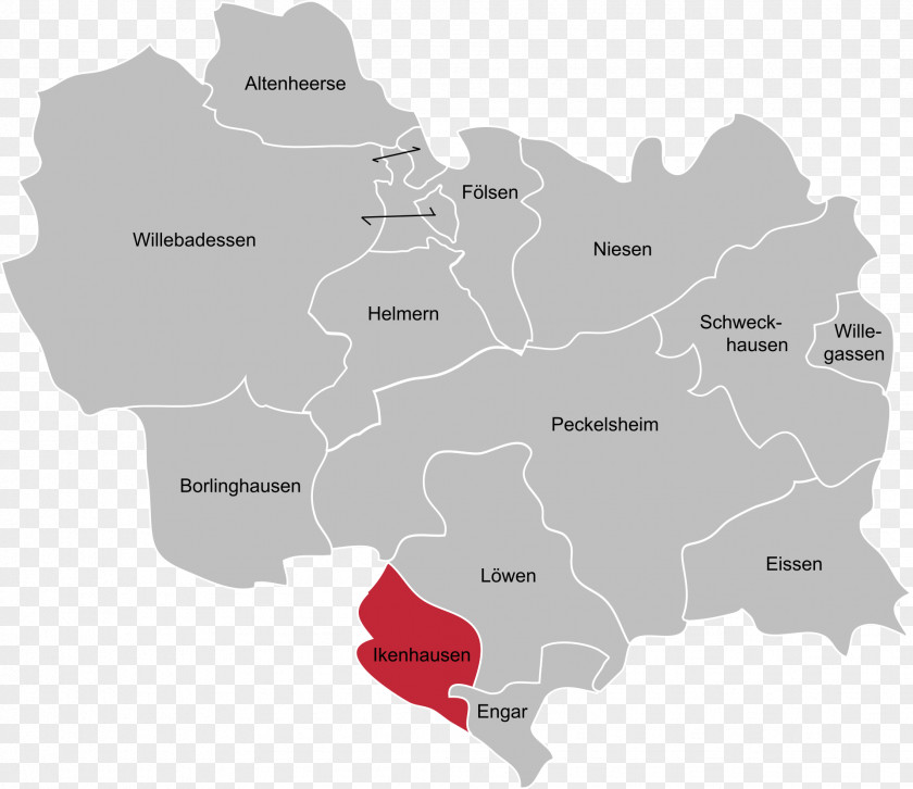Industrial City North Rhine Westphalia Fölsen Wikipedia Niesen Map Village PNG