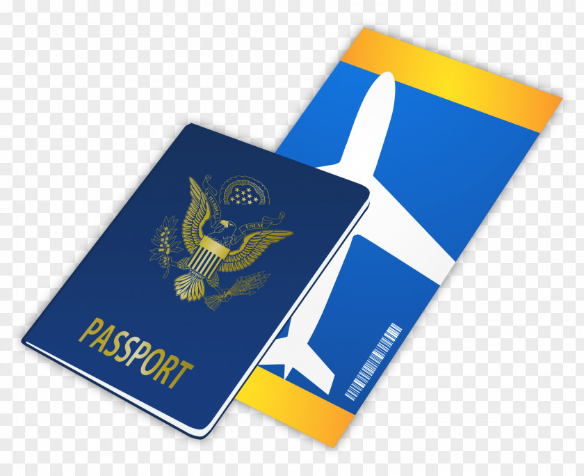 Passport Travel Clip Art PNG