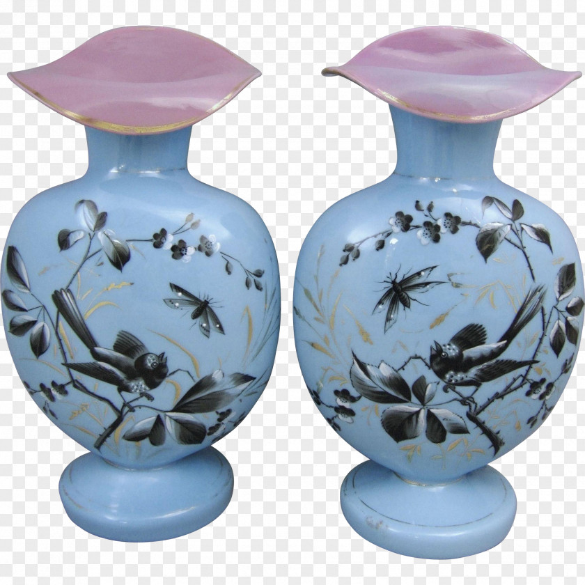 Vase Porcelain Ceramic Blue And White Pottery PNG