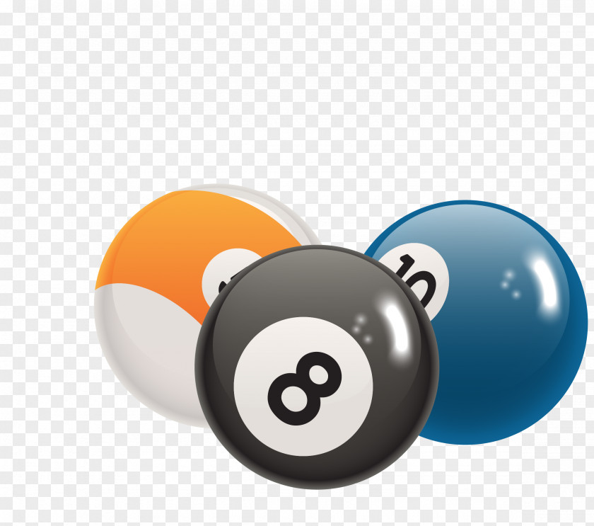 Vector Color Billiards Movement Game Icon PNG