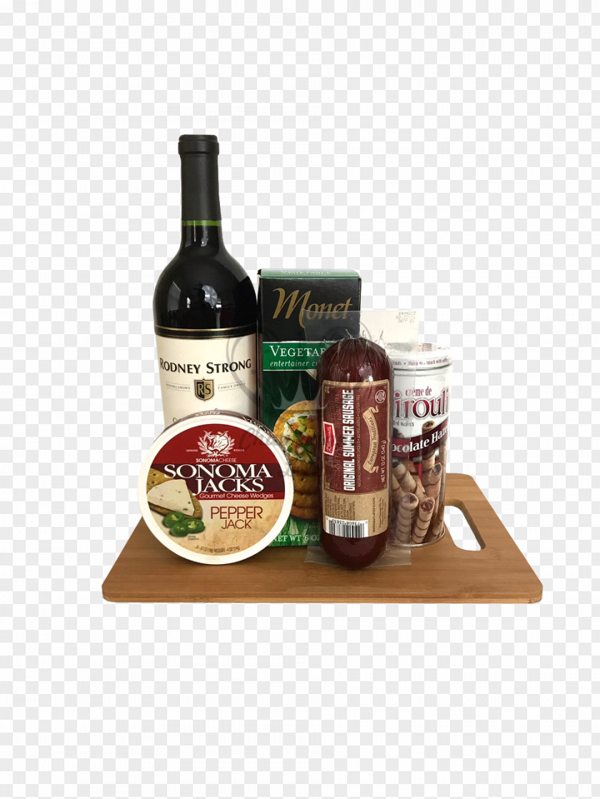 Wine Liqueur Food Gift Baskets Hamper PNG