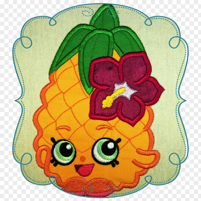 Applique Cartoon Machine Embroidery Clip Art Design Illustration PNG