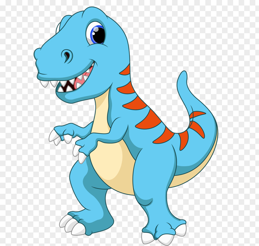 Blue Small Dinosaur Tyrannosaurus Ankylosaurus Triceratops PNG