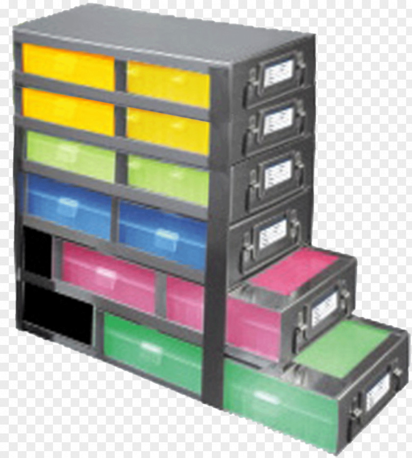 Box Shelf Plastic Drawer Freezers PNG