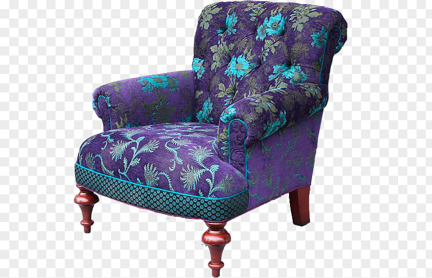 Chair Wing Upholstery Furniture Club PNG