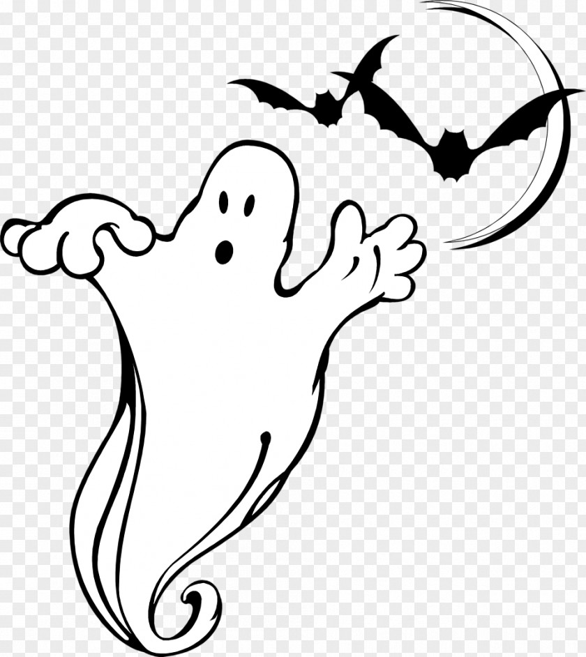 Ghost Drawing Kleurplaat Clip Art PNG