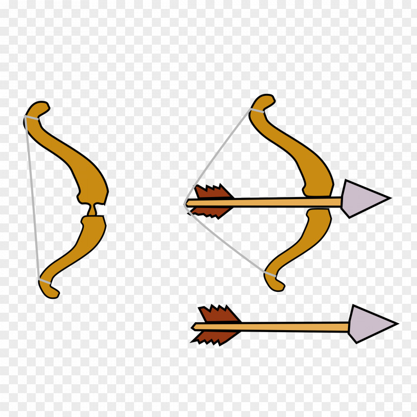 Archery Arrow Cliparts Bow And Clip Art PNG