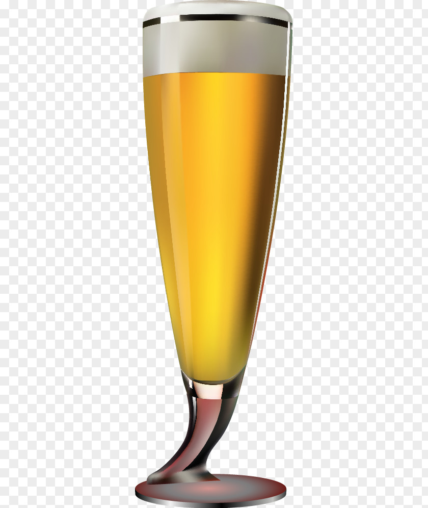 Beautifully Vector Realistic Beer Pint PNG