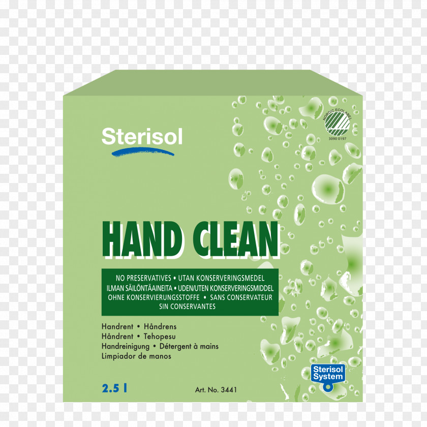 Clean Hand Sterisol Soap No Parfum Perfume Finntensid Oy PNG