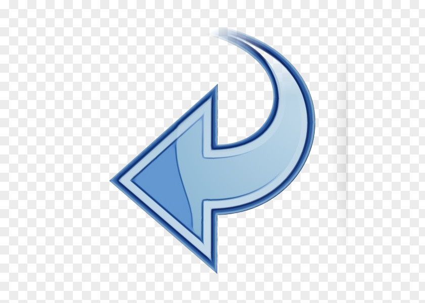 Electric Blue Symbol Art Arrow PNG