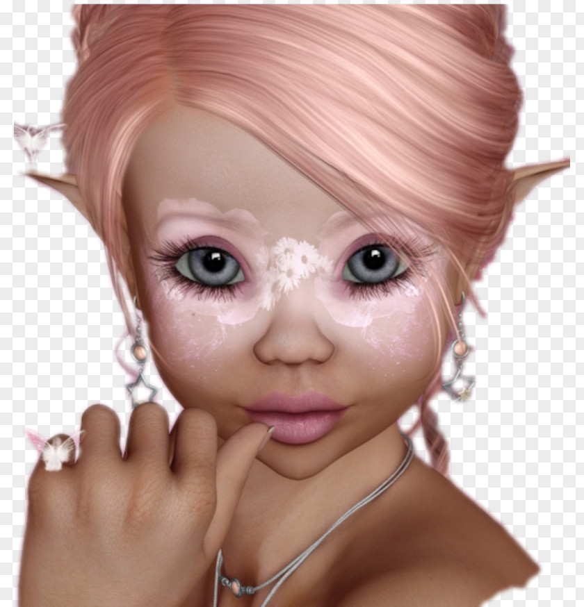 Elf Lutin Fairy Eyelash Extensions Gnome PNG