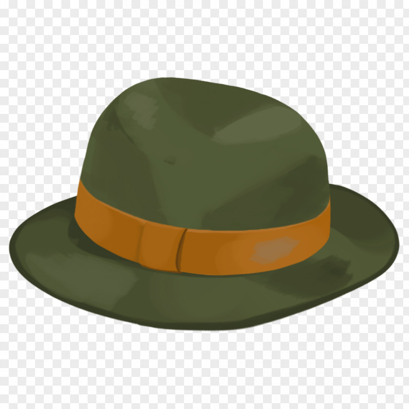 Hat Clothing Fedora Overcoat Illustration PNG