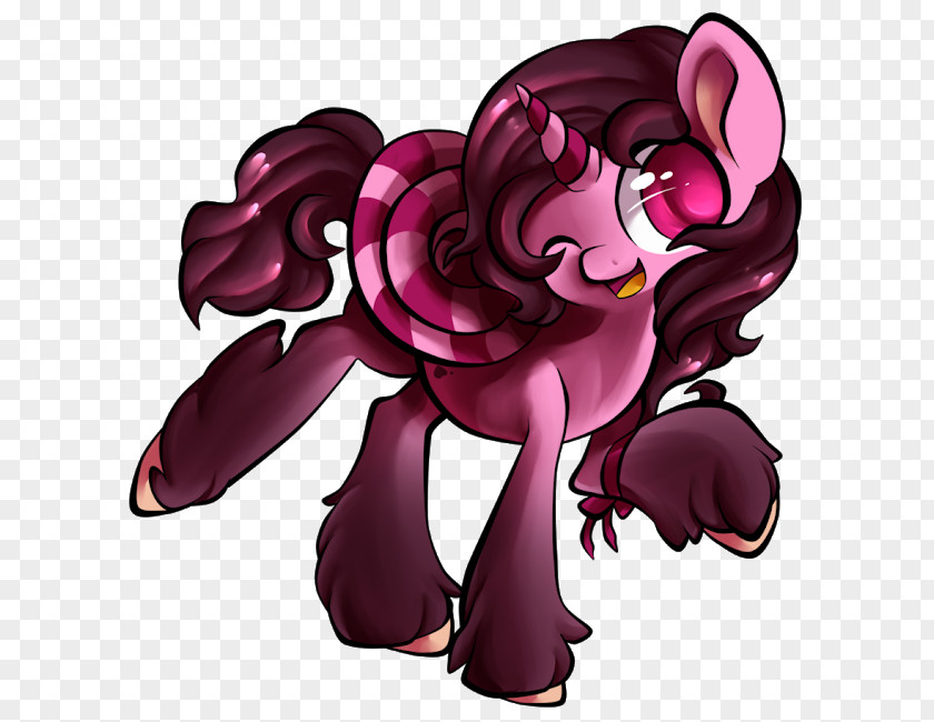 Horse Legendary Creature Pink M Clip Art PNG