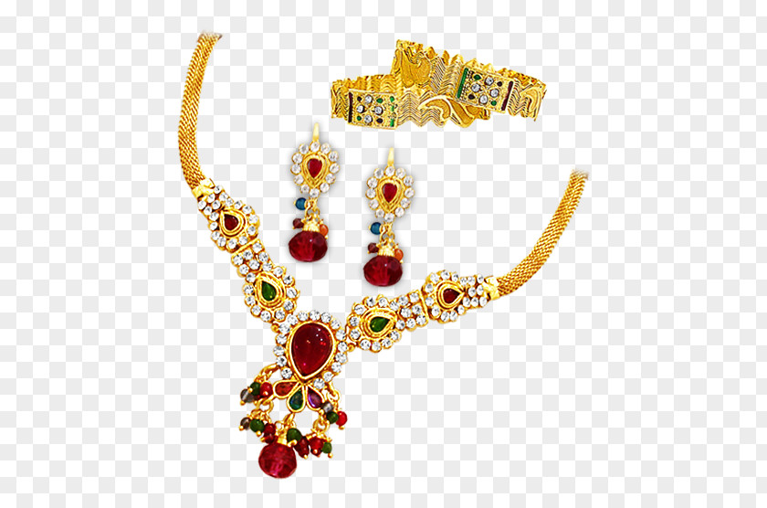 Ruby Necklace Earring Jewellery Clip Art PNG
