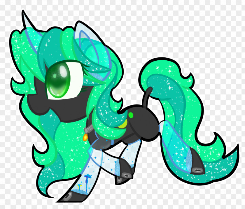 Seahorse Green Clip Art PNG