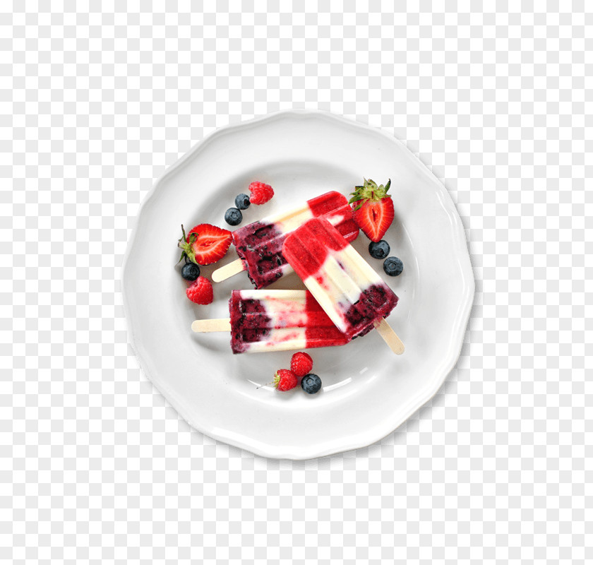 Spice Classics Parsley Flakes Panna Cotta Berries Ice Pops Cream Dessert PNG