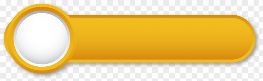 Yellow Sliding Button Element Brand Material PNG