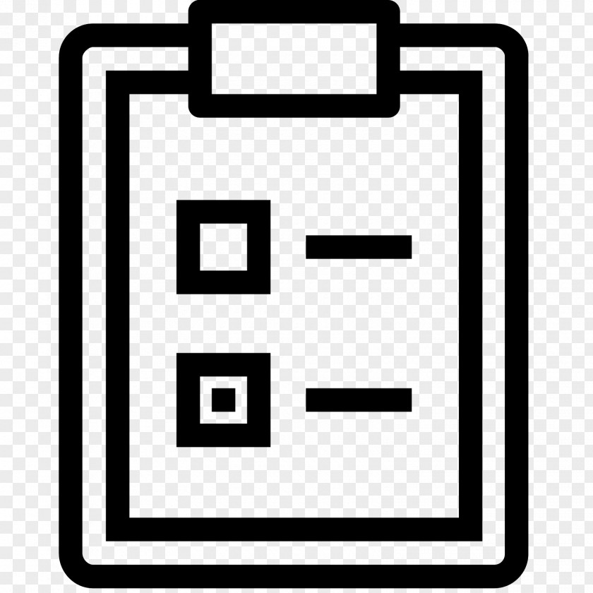 Checklist Icon Design Survey Methodology PNG