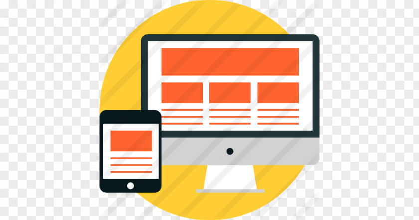 Computer Responsive Web Design User Interface PNG