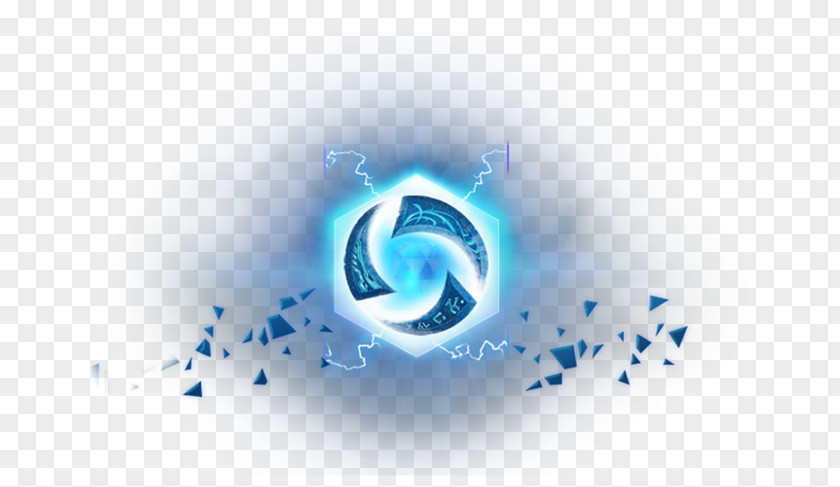 Flash Light Blue PNG