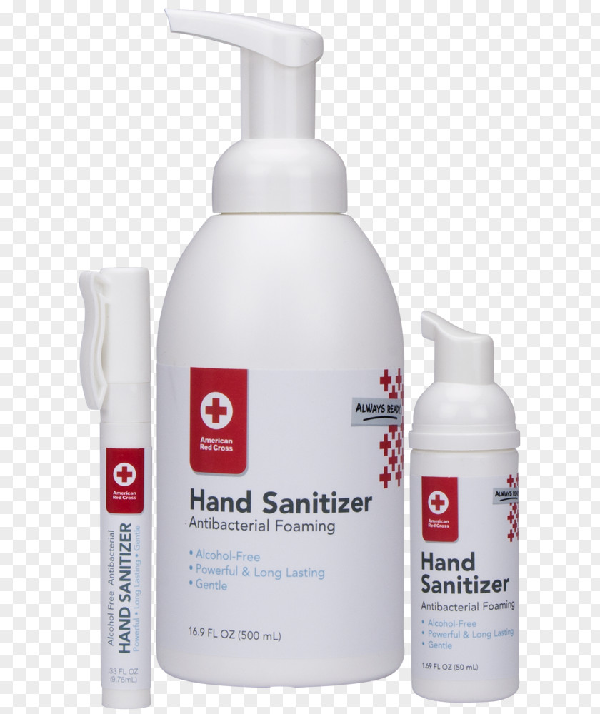 Hand Sanitizer American Red Cross Liquid Volume Lotion PNG