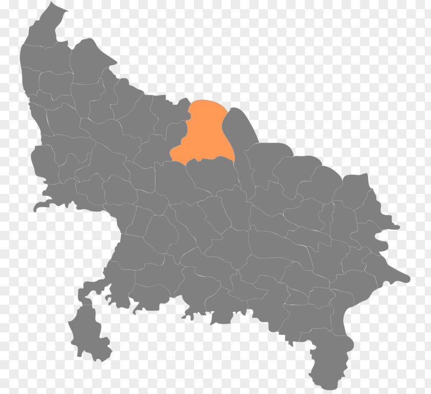 Map Lucknow Barabanki District Aligarh, Uttar Pradesh PNG