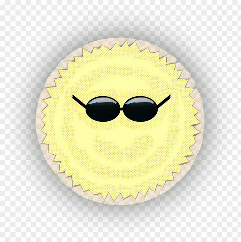 Sunglasses Button Emoticon Smile PNG
