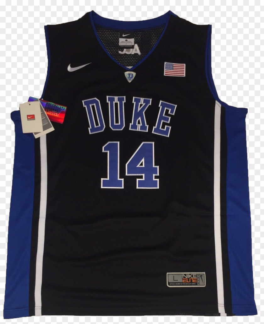Basketball Uniform Duke Blue Devils Men's T-shirt Sleeve Sports Fan Jersey PNG