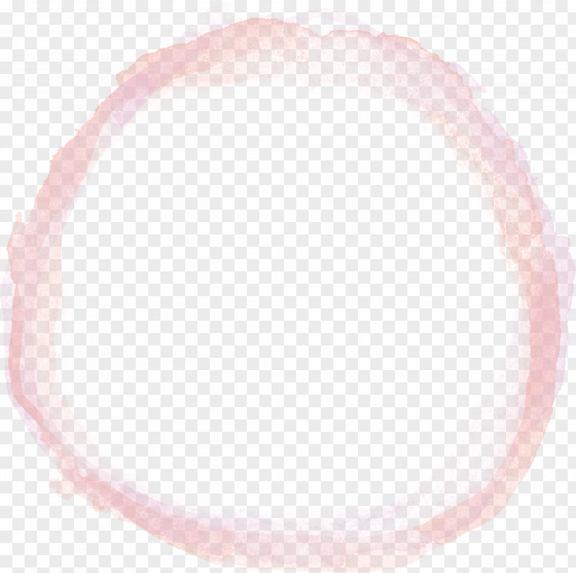 Creative Pink Ring Circle Pattern PNG