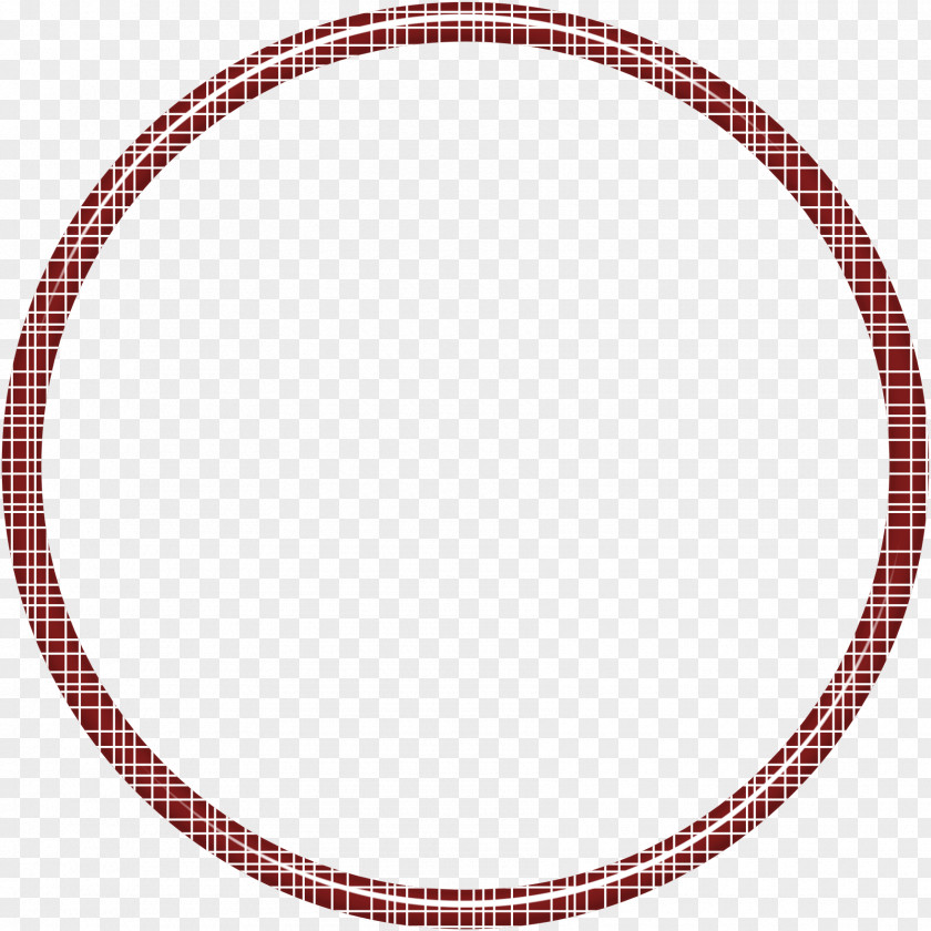 Red Creative Ring Circle Pattern PNG