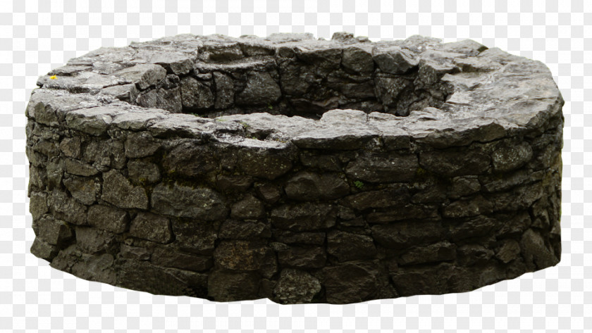 Stones And Rocks Water Well Pump Stone Wall Drilling PNG