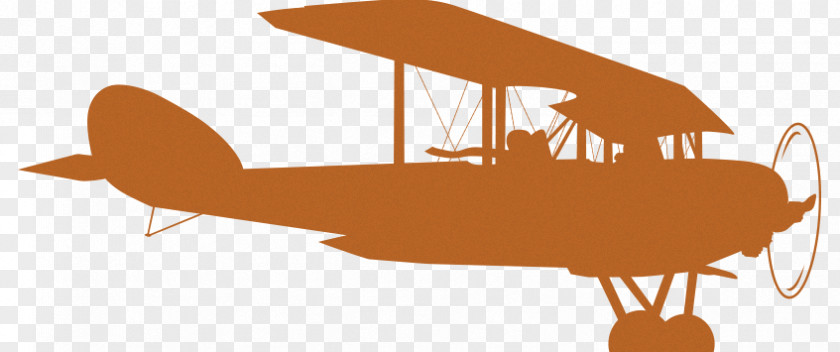 Vintage Aircraft Airplane Biplane Wing Clip Art PNG