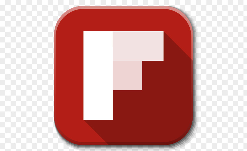 Apps Flipboard Square Rectangle Logo PNG
