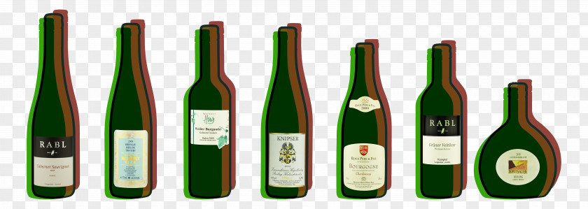 Champagne Glass Bottle Liqueur Beer PNG