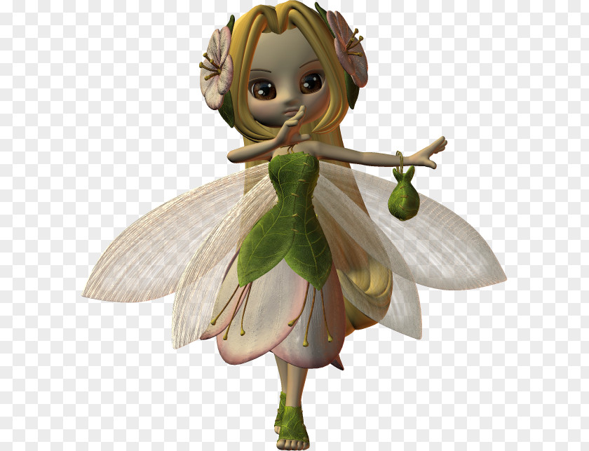 Fairy Insect Figurine PNG