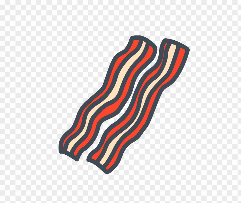 Sliced Meat Vector Bacon Food Icon PNG