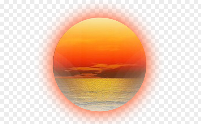 Sunrise Effect Atmosphere Sky Circle Wallpaper PNG