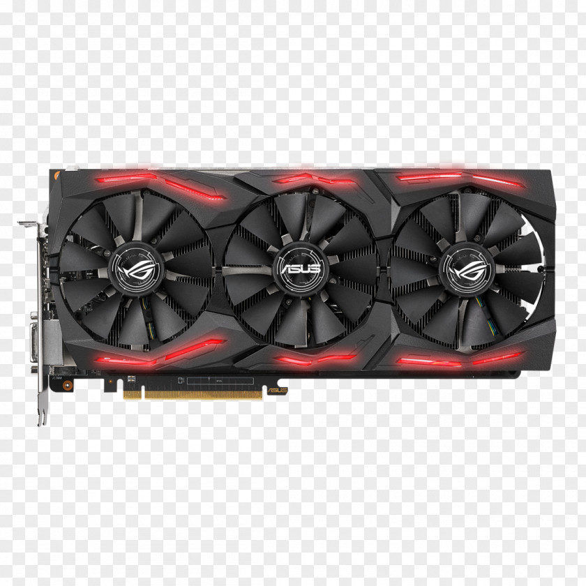 Graphics Cards & Video Adapters ASUS ROG-STRIX-RXVEGA56-O8G-GAMING Radeon RX Vega 56 8GB PC-Software AMD MSI 64 PNG