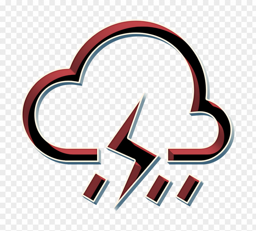 Logo Symbol Forecast Icon Heavy Rain Rainy PNG