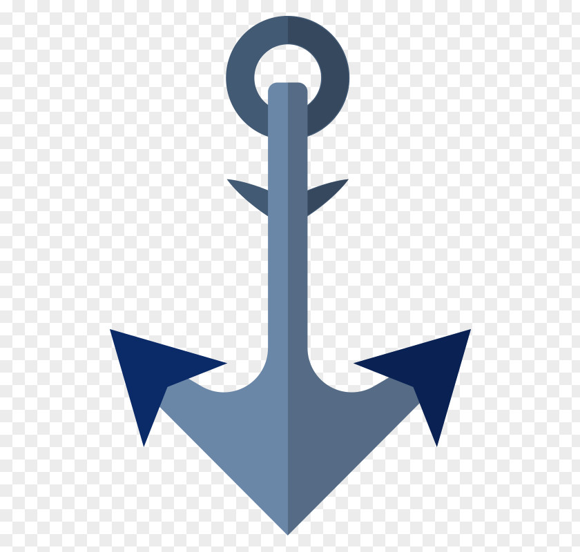Marine Anchor Boat Cartoon Logo Drawing PNG
