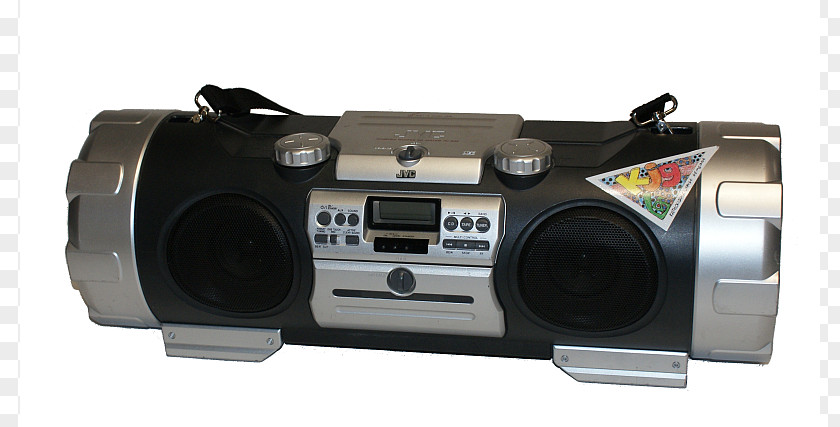 Ghetto Blaster Boombox JVC PNG