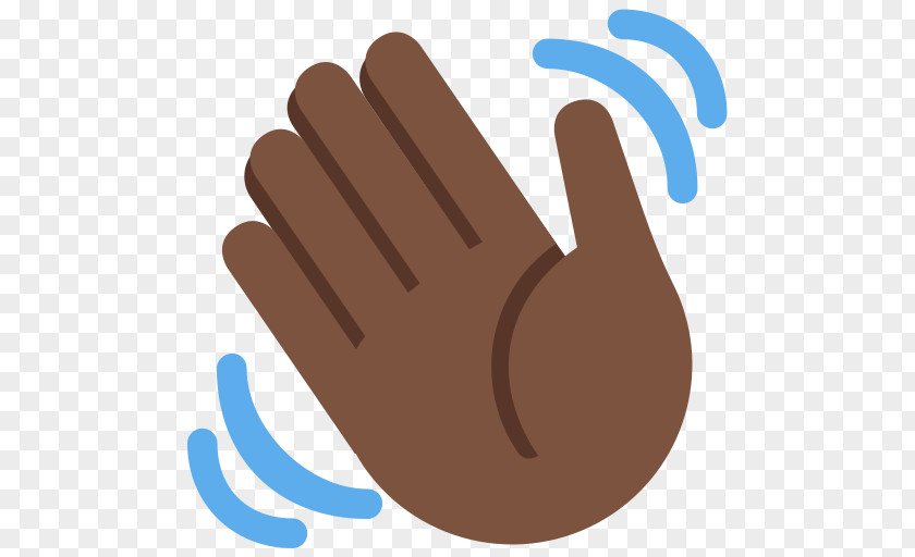 Hand Emoji Waving Wave Hand-waving Emoticon PNG