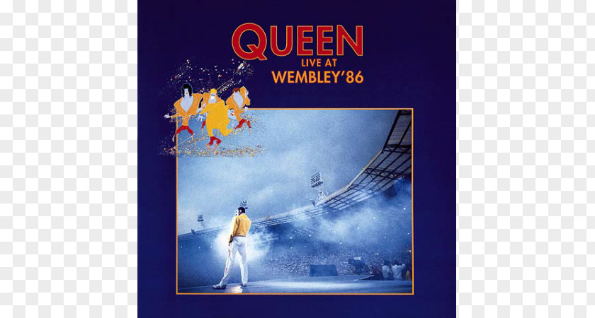 Queen Wembley Stadium Live At '86 Magic A Kind Of PNG