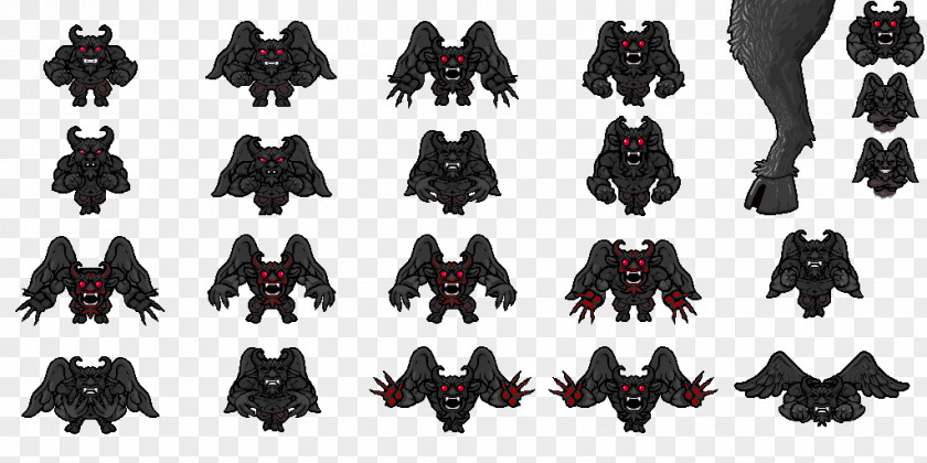 The Binding Of Isaac Rebirth All Bosses Action & Toy Figures Figurine PNG